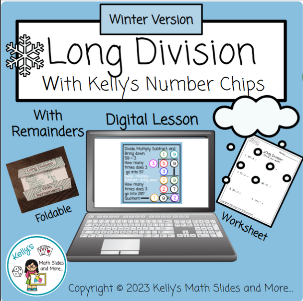 5th Grade Math Bundle - Winter-Themed
