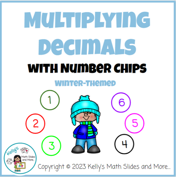 5th Grade Math Bundle - Winter-Themed