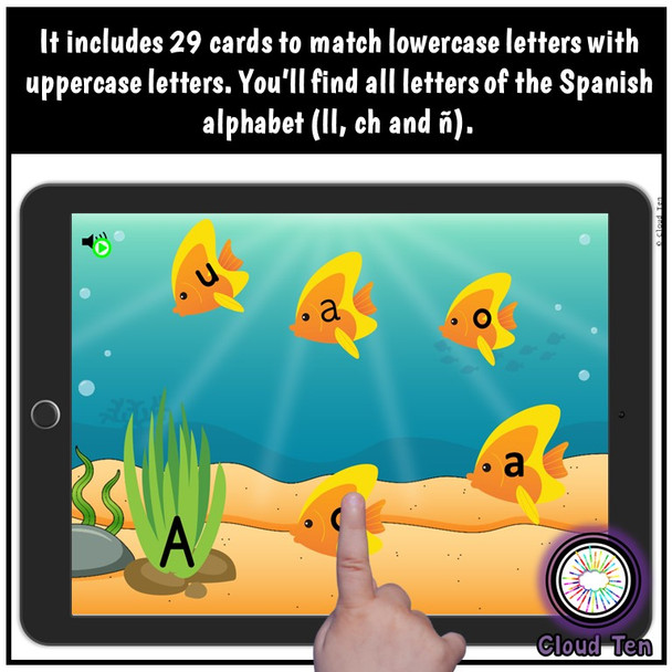 Las letras Boom Cards™ BUNDLE | Digital Task Cards