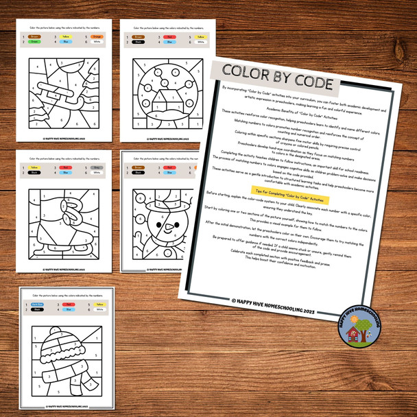 Seasonal Preschool Fine Motor Skill Worksheets