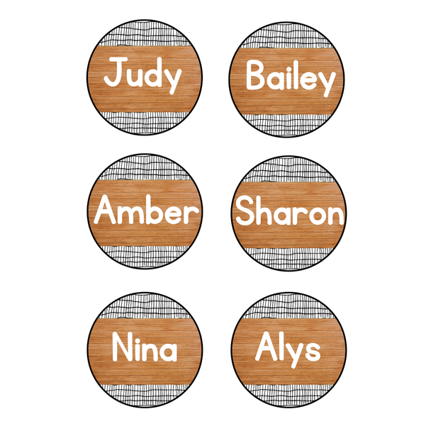 Printable Student Name Labels, Editable Classroom Labels, Center Labels