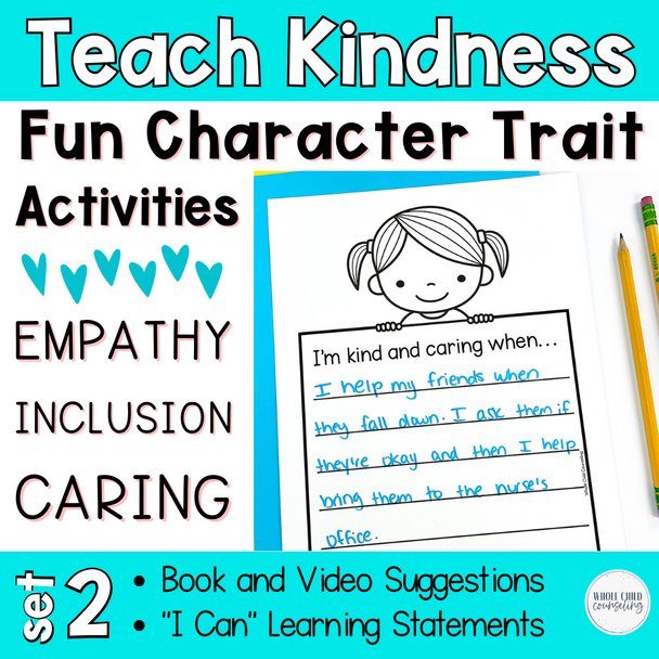 Kindness and Caring Social Story and Game Activity Set 2 for Teaching Empathy