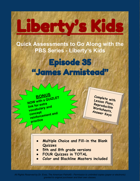 Liberty's Kids - Episode 35 - "James Armistead"