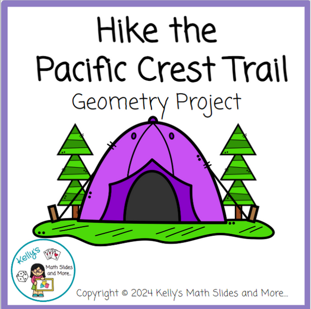 7th Grade Geometry Project - PBL - Hike the Pacific Crest Trail