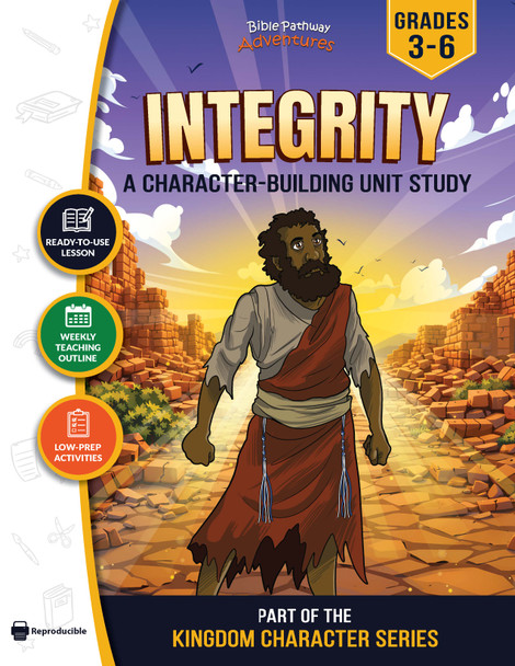 Integrity Bible Character Unit Study for Grades 3-6 | Job's Integrity