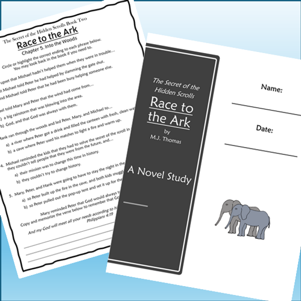 The Secret of the Hidden Scrolls: Race to the Ark Novel Study