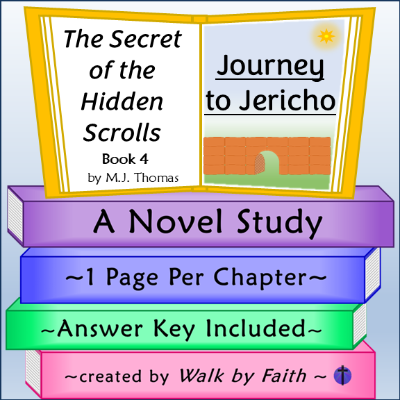 The Secret of the Hidden Scrolls: Journey to Jericho Novel Study