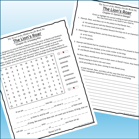 The Secret of the Hidden Scrolls: The Lion’s Roar Novel Study