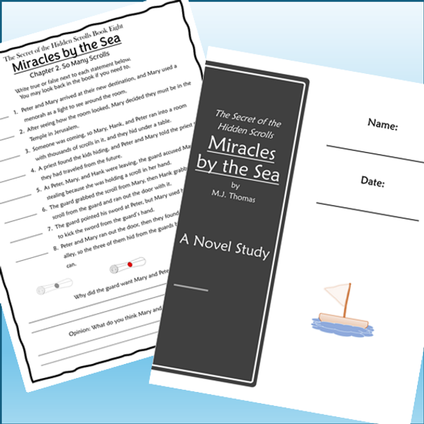 The Secret of the Hidden Scrolls Novel Studies Bundle 