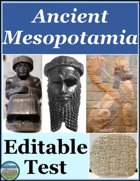 Ancient Mesopotamia Editable Test
