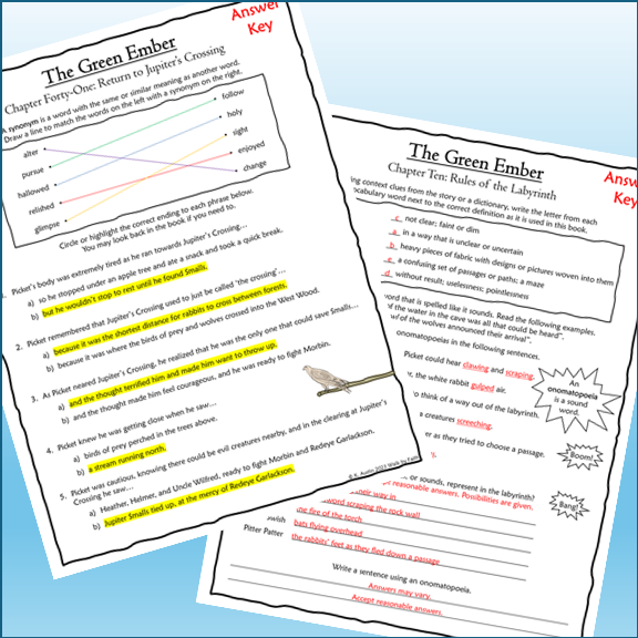 The Green Ember Novel Study