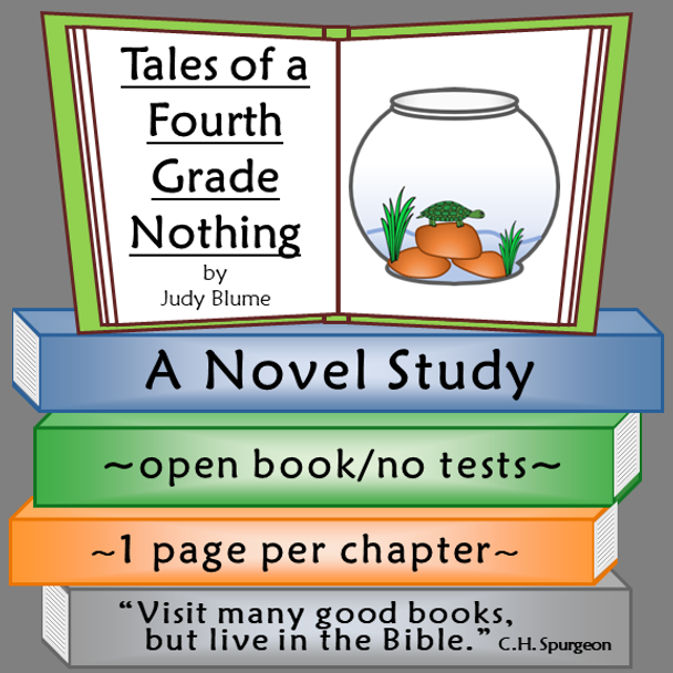 Tales of a Fourth Grade Nothing Novel Study