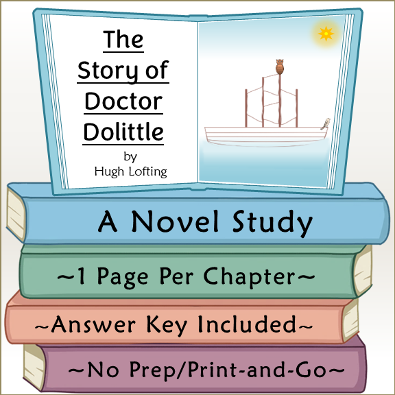 The Story of Doctor Dolittle Novel Study