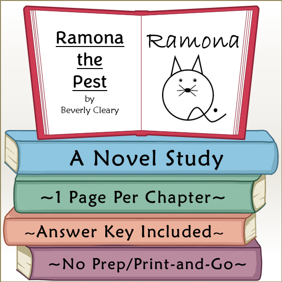 Ramona the Pest Novel Study