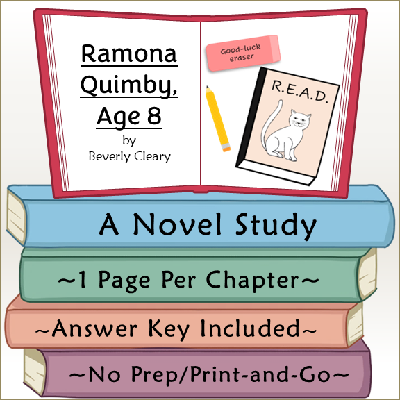 Ramona Quimby, Age 8 Novel Study
