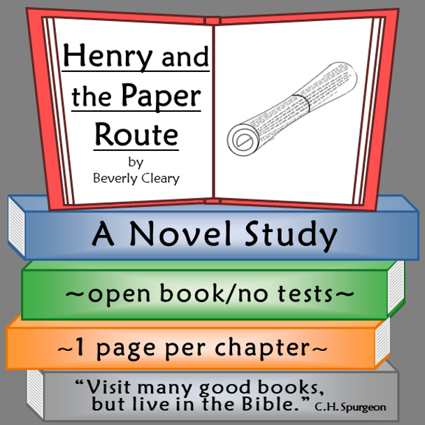 Henry and the Paper Route Novel Study