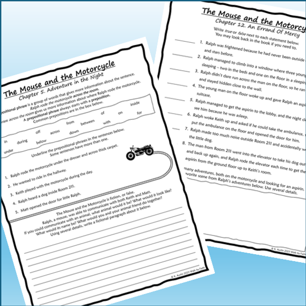 Ralph Mouse Collection Novel Studies Bundle