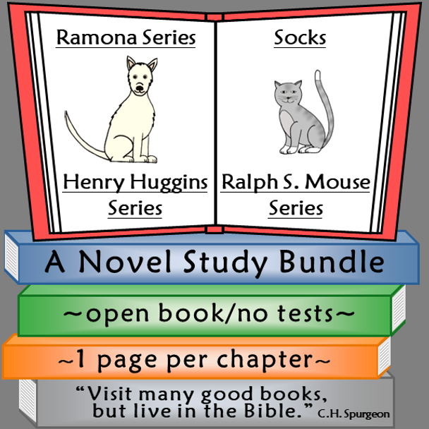 Beverly Cleary Novel Studies Bundle