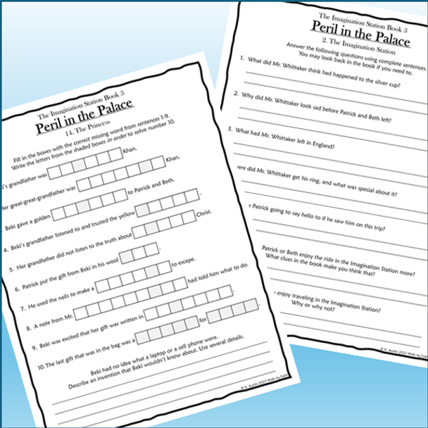 Peril in the Palace Novel Study