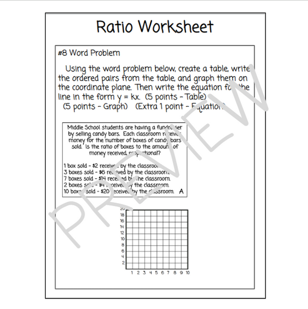 7th Grade Ratios Project - PBL - Hike the Pacific Crest Trail