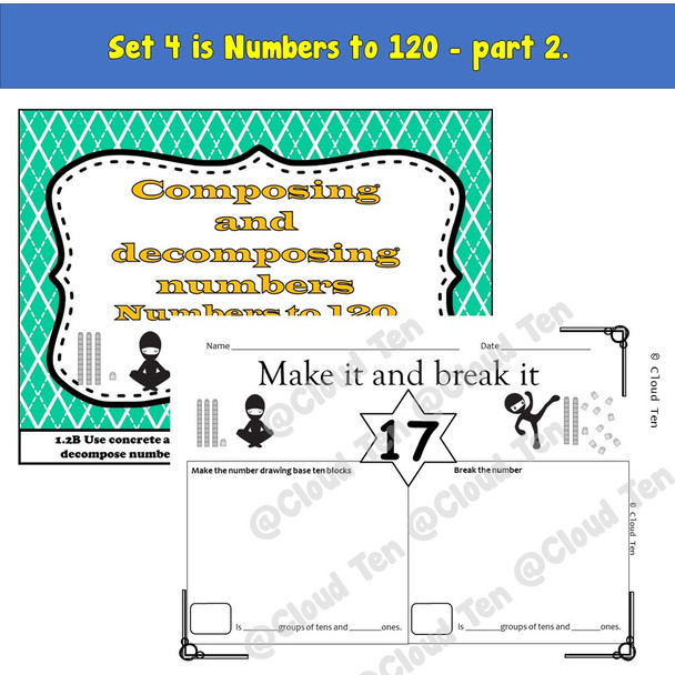 Composing and Decomposing Numbers up to 120