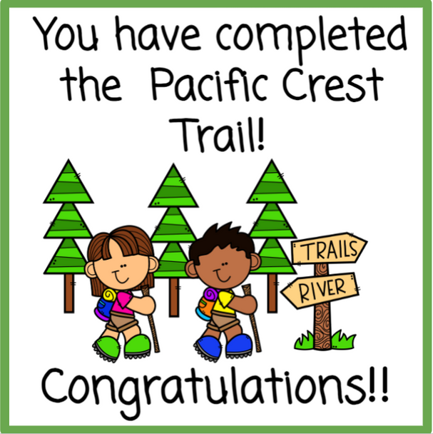 6th Grade Math Review Project PBL - Hike the Pacific Crest Trail