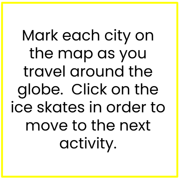 7th Grade Math Project - Earn Your Way to the Winter Olympics
