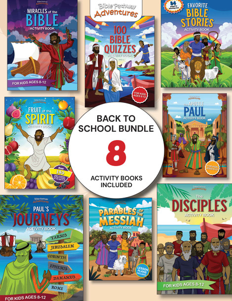 Back to School BUNDLE: Bible lessons & activities
