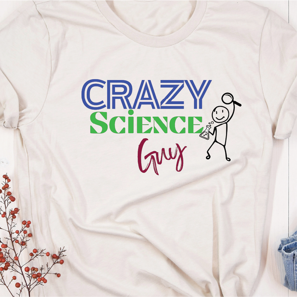 "Crazy Science Guy" - Unisex T-shirt