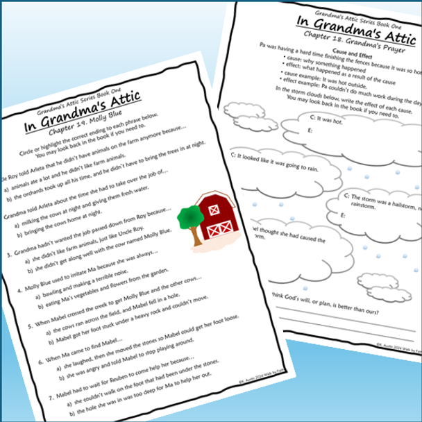 Grandma’s Attic Series Novel Studies Bundle