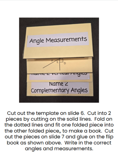 Evaluating Algebraic Expressions Foldable for the Interactive Notebook