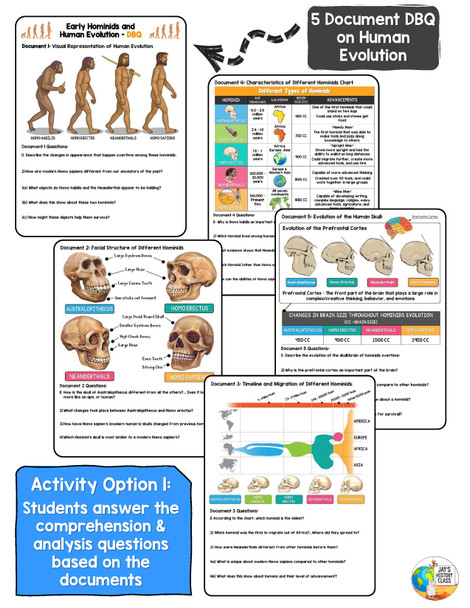 Hominids and Evolution - DBQ 