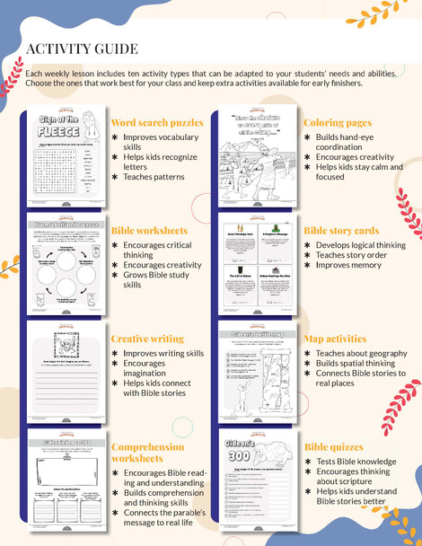 The Story of Gideon Workbook