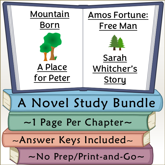 Elizabeth Yates Novel Study Bundle