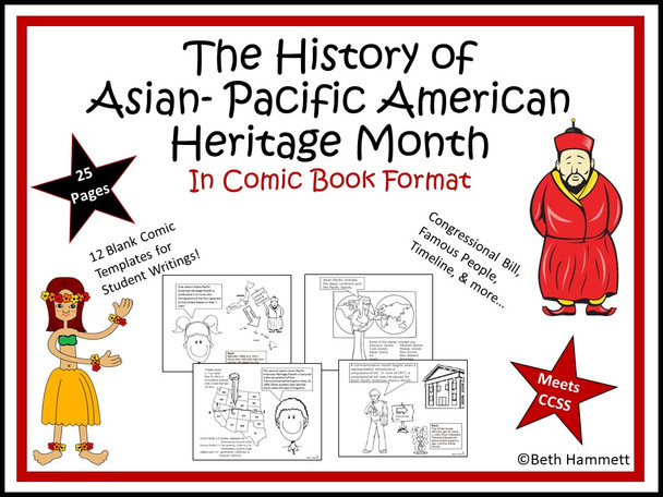 The History of Asian-Pacific American Heritage Month (Comic Book)