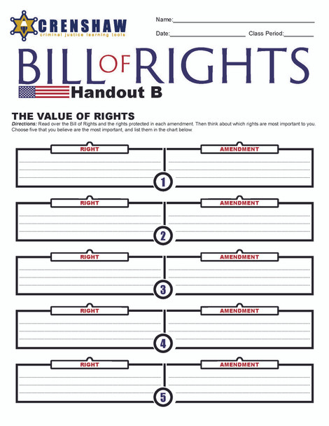 Lesson Bundle BILL OF RIGHTS