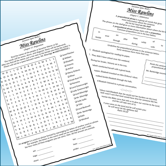 Miss Rawlins Novel Study