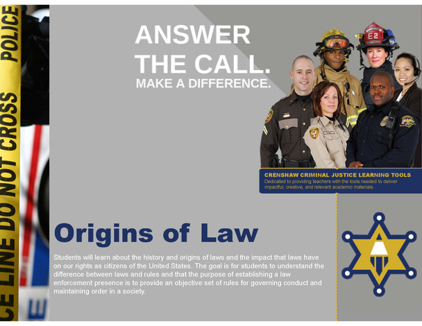 PPT Slide Show Presentation BRIEF HISTORY OF AMERICAN LAW ENFORCEMENT