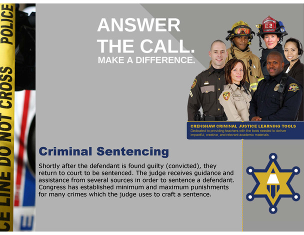 PPT Slide Show Presentation CRIMINAL SENTENCING