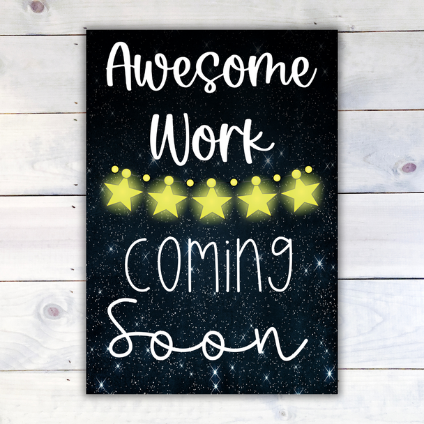 Amazing Work Coming Soon - Awesome Work Coming Soon Midnight Garden Posters