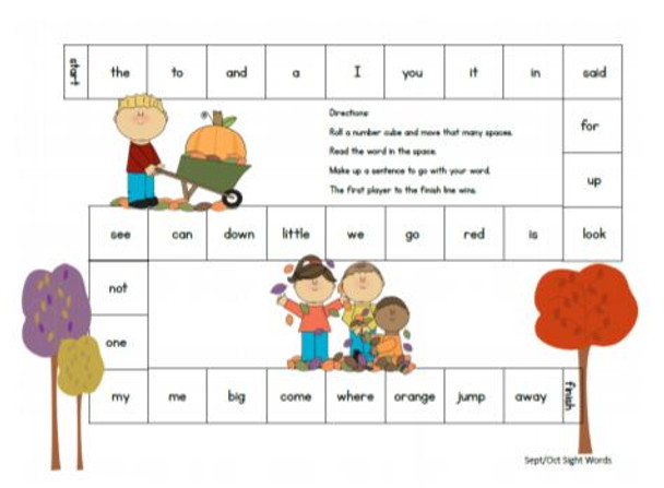 All Through the Year Sight Word Game Bundle