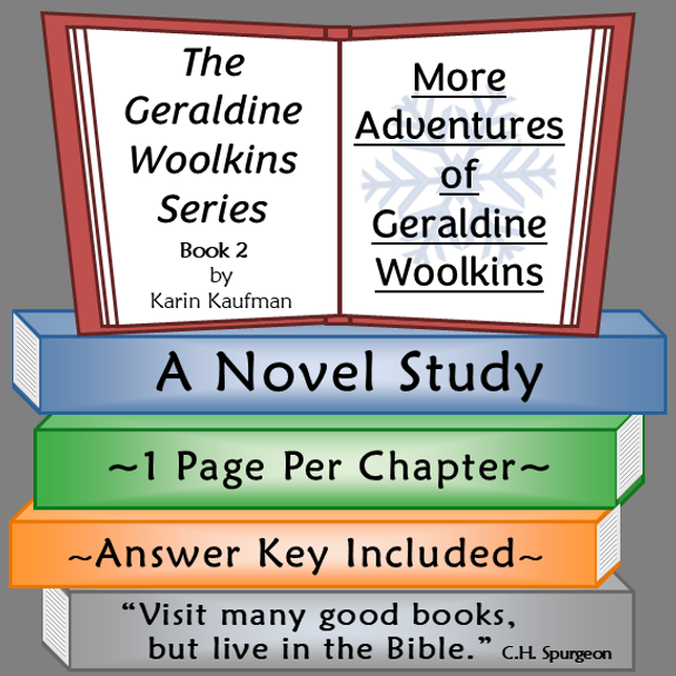 More Adventures of Geraldine Woolkins Novel Study