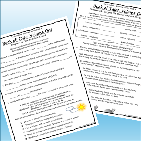 Book of Tales: Volume One Novel Study