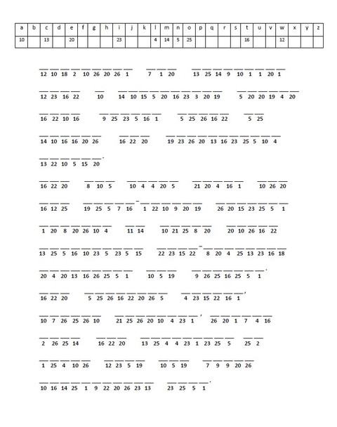 Magnetic Earth Cryptogram Puzzle