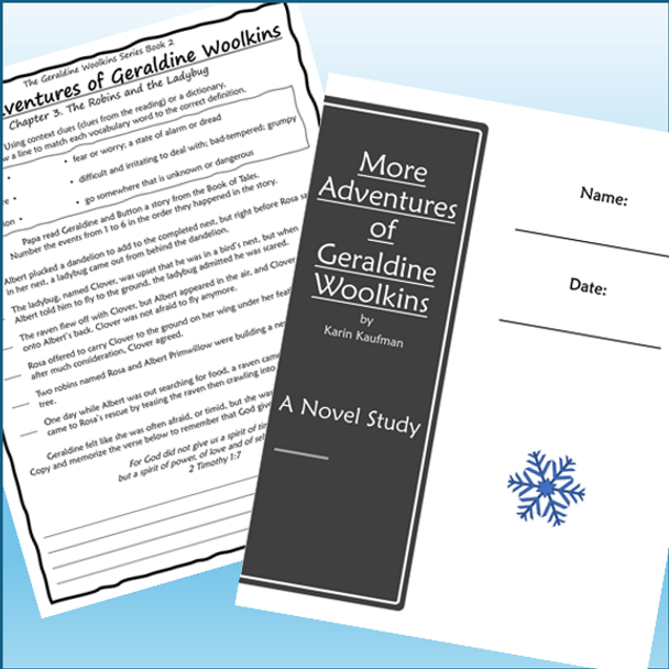 Geraldine Woolkins Novel Studies Bundle