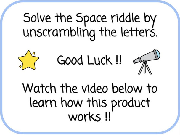 Equivalent Fractions with Number Chips - Space-themed - Digital and Printable