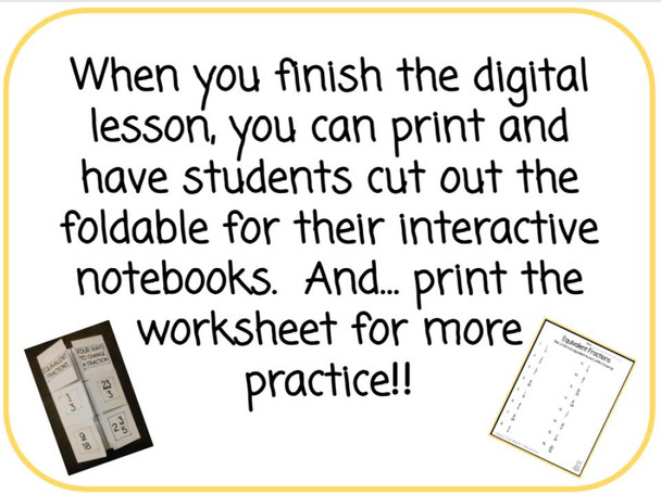 Equivalent Fractions with Number Chips - Space-themed - Digital and Printable