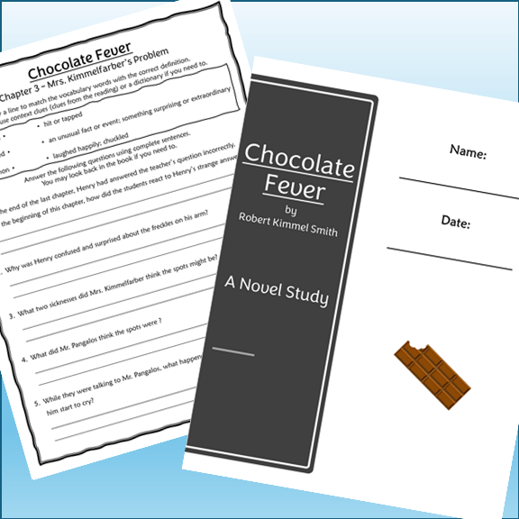 Chocolate Fever Novel Study