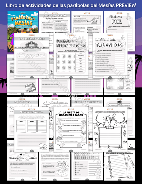 BUNDLE: Libros de actividades del Nuevo Testamento