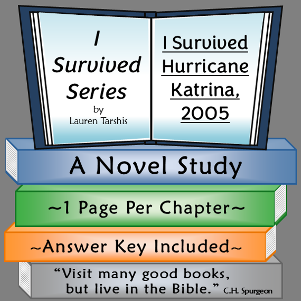 I Survived Hurricane Katrina, 2005 Novel Study